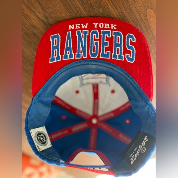 Men’s New York Rangers Zephyr Adjustable Hat - Picture 7 of 11